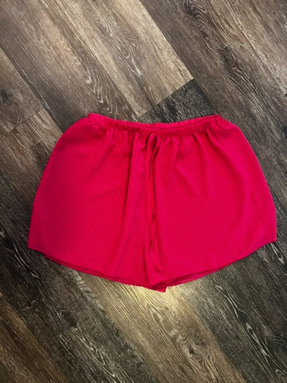 Women's Vintage Victoria's Secret Shorts, Size L, Bright Pink, Elastic, Ex Con!